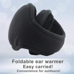 img 2 attached to Fleece Foldable TONLION Warmers for Enhanced Warmth