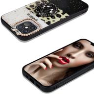 aulzaju iphone 12 pro max case for women with ring kickstand - luxury, pretty bling diamond 📱 glitter girly hard back, cute gold sparkle designer sleek tpu edge bumper phone case - 6.7 inch cheetah pattern logo