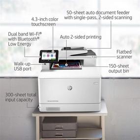 img 3 attached to HP M479fdw Color LaserJet Pro Wireless 🖨️ Laser Printer with One-Year Onsite Warranty, Alexa Compatible (W1A80A)