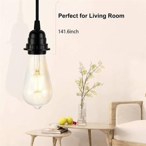 img 2 attached to 🔌 Hanging Socket Listed Extension Pendant: Enhancing Versatility and Accessibility