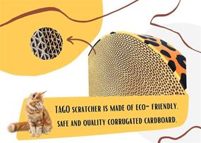 img 2 attached to TAGO Corrugate Scratcher Furniture Scratching
