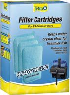 tetra fish tank pump replacement filter - 3 pack large size, effective filtration логотип