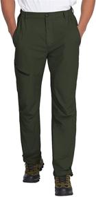 img 3 attached to COOFANDY Stretch Outdoor Trousers Pockets Outdoor Recreation in Outdoor Clothing