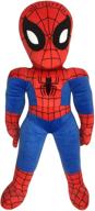 marvel super hero adventures spiderman plush pillow buddy for 🕷️ toddlers - 20 inch, super soft polyester microfiber (official marvel product) logo