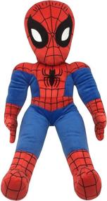 img 2 attached to Marvel Super Hero Adventures Spiderman Plush Pillow Buddy for 🕷️ Toddlers - 20 inch, Super Soft Polyester Microfiber (Official Marvel Product)