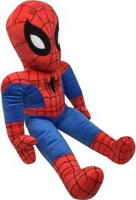 img 1 attached to Marvel Super Hero Adventures Spiderman Plush Pillow Buddy for 🕷️ Toddlers - 20 inch, Super Soft Polyester Microfiber (Official Marvel Product)