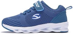 img 3 attached to Lightweight Breathable Athletic Sneakers for Girls by VICROAD