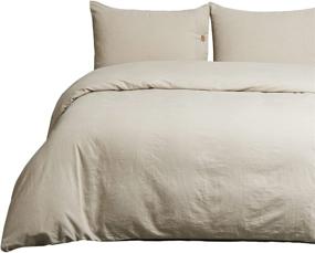 img 1 attached to Одеяло для постели Bedsure из хлопка, дышащее и комфортное.