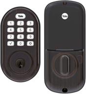 yale security living yrd216nr0bp deadbolt logo