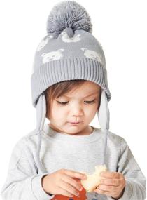 img 1 attached to 🧣 Cold Weather Earflap Accessories for Toddler Boys - FZ FANTASTIC ZONE