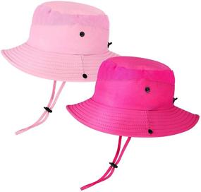 img 3 attached to Versatile Removable Adjustable Bucket Hat: Essential Summer Accessory for Boys