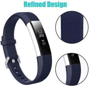 img 3 attached to Compatible Silicone Replacement Wristband Fitbit（2 Wearable Technology