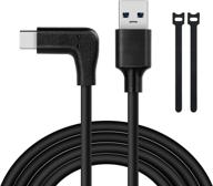 🔌 oculus quest 2 link cable: deegotech 10 футовый usb 3.2 gen 1 usb c кабель для передачи данных высокой скорости и быстрой зарядки 3a - совместим с гарнитурой виртуальной реальности oculus quest 2 и 4k дисплеями. логотип