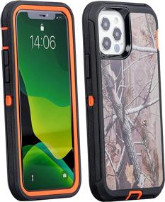 img 2 attached to WallSkiN Turtle Series Shockproof Case Compatible W IPhone 12 Pro / 12 (6 Cell Phones & Accessories