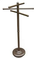 🌴 portable outdoor 3 bar towel tree - bronze by outdoor lamp company 401brz logo