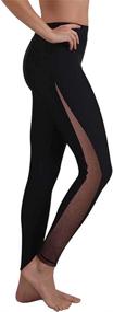 img 3 attached to 👑 King Sun Women's Surfing Leggings - UPF 50+ Swimming Sport Tights: Yoga Pants, Surfing Pants, Floating