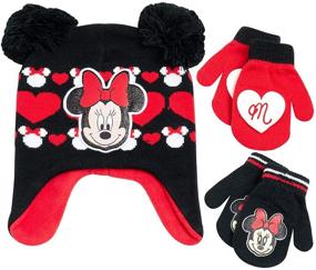 img 4 attached to Disney Mittens for Toddler Girls - Cold Weather Accessories