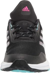 img 3 attached to 👟 Black Shock Unisex Girls' Adidas Running Shoes - Athletic Footwear