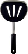 🥞 flexible pancake turner with oxo good grips silicone for easy flipping logo