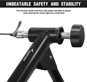 img 2 attached to 🚴 Sportneer Fluid Bike Trainer Stand: Ultimate Indoor Bicycle Exercise Training Solution