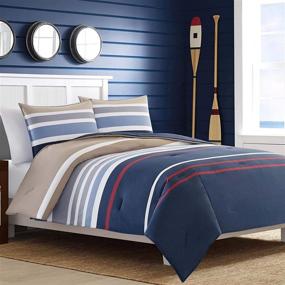 img 2 attached to Nautica Reversible Comforter Queen Size_Name