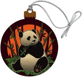 img 4 attached to Eating Bamboo Christmas Holiday Ornament