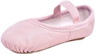 stelle premium leather slipper shoes for toddler girls: athletic and comfortable logo