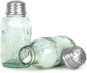 img 1 attached to 🧂 Classic and Versatile Mason Jar Salt or Pepper Shaker: Enhance Your Culinary Experience!