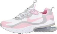 👟 nike air max 270 react (юниорские) детские кроссовки для повседневной носки - идеальный комфорт и стиль для молодых спортсменов. логотип