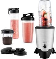 chulux high speed 1000w bullet blender for shakes and smoothies - countertop kitchen blender for frozen fruits & veggies with 35oz & 15oz blending cups and 20oz travel bottle логотип