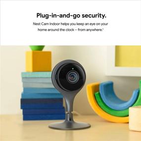 img 3 attached to 📹 Google Nest Cam Indoor 3 Pack - Wired Indoor Home Security Camera - Mobile Alert Control & 24/7 Live Video Surveillance with Night Vision