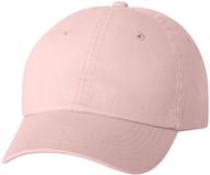 🧢 stylish unisex baseball boys' accessories: washed unstructured cotton perfection logo