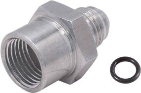 img 3 attached to 🔌 ICT Billet TBI/Vortec 87-98 Truck 6AN Male Flare Fuel Line Adapter to Female M16-1.5 Oring Power Steering & Fuel Connector – Aluminum F06ANFM1615