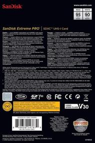 img 1 attached to 💾 SanDisk Extreme PRO 128GB SDXC UHS-I Card (SDSDXXG-128G-GN4IN)