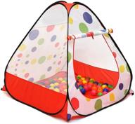 kiddey play tent with ball pit logo