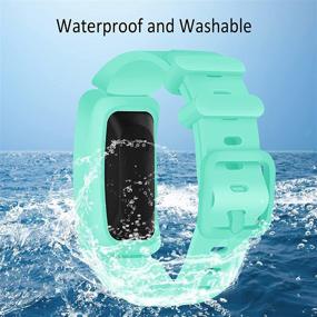 img 3 attached to Vanet Compatible Silicone Replacement Wristbands Wearable Technology