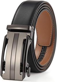 img 4 attached to CLUBBELTS Genuine Leather Adjustable Automatic Men's Accessories