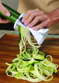 img 2 attached to 🥒 Spiralizer 1000203 - Compact Spiral Vegetable Cutter