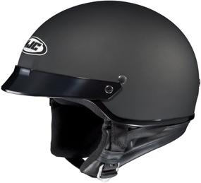 img 4 attached to 🏍️ HJC CS-2N Half Helmet for Motorcycles