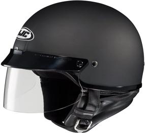 img 1 attached to 🏍️ HJC CS-2N Half Helmet for Motorcycles