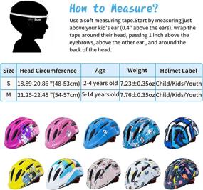 img 1 attached to Детский велосипедный шлем для малышей Youth