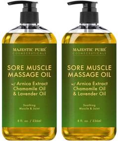 img 4 attached to Ultimate Pain Relief with MAJESTIC PURE Arnica Sore Muscle Massage