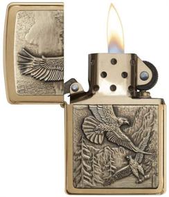 img 2 attached to Зажигалка Zippo 20854 с изображением орлов