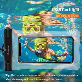 img 1 attached to Waterproof Phone Bag Floating Cell Phones & Accessories