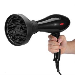 img 1 attached to Diffuser Foldable Hairdryer Hairdressing Filfeel