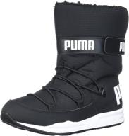puma unisex trinomic sneaker depths boys' shoes - stylish boots for active feet logo