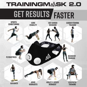 img 1 attached to 🏋️ TRAININGMASK Training Mask 2.0: Boost Your Endurance and Sports Performance with this USA-Made Altitude Mask