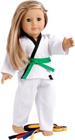 img 4 attached to 🥋 Premium White Karate Outfit: Stylish Blouse Pants for Martial Arts Enthusiasts