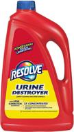 🐾 resolve urine destroyer carpet cleaner 2x concentrate - 96 ounce, 96 fluid ounce logo