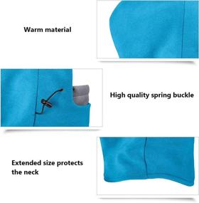 img 1 attached to 🧣 Stay Cozy and Protected: 2 Pack Balaclava Ski Mask for Cold Weather - Men & Women's Winter Warm Fleece Hat, Windproof Neck Warmer Snow Gear